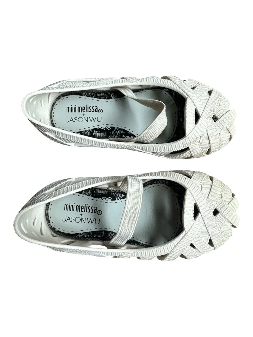 Mini Melissa + Jason Wu ballet flats